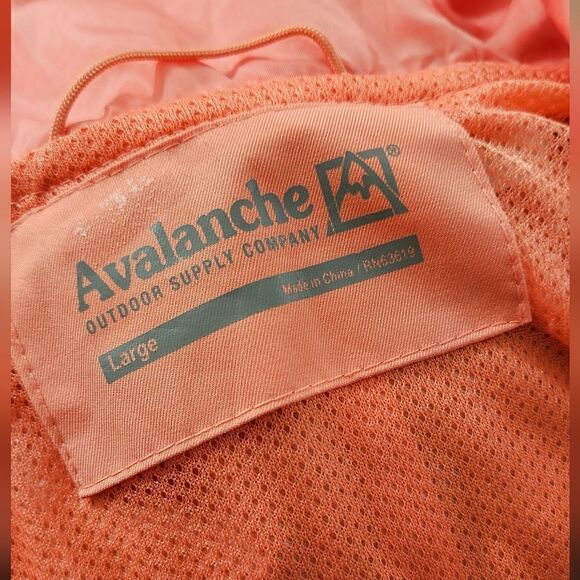 Avalanche Women's Bright Coral Ski Jacket - Picture 2 of 6